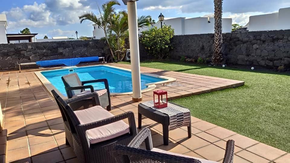 Villa Bol-Can Con Piscina Privada Playa Blanca  Exteriör bild